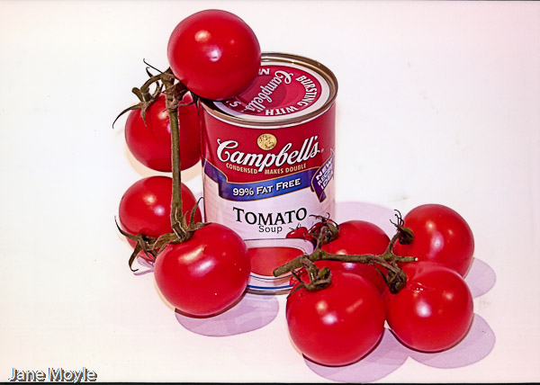 Apologies to Andy Warhol
